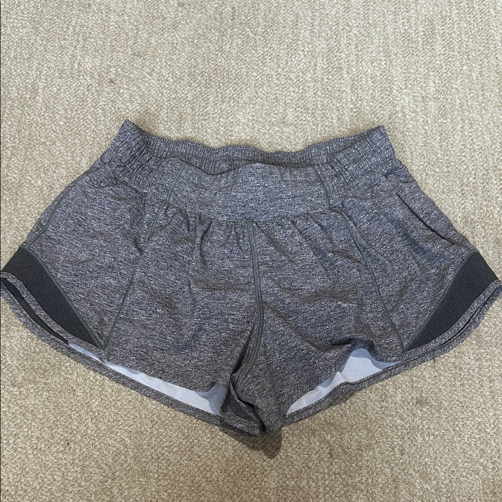 Women's Gray Lululemon sports Shorts